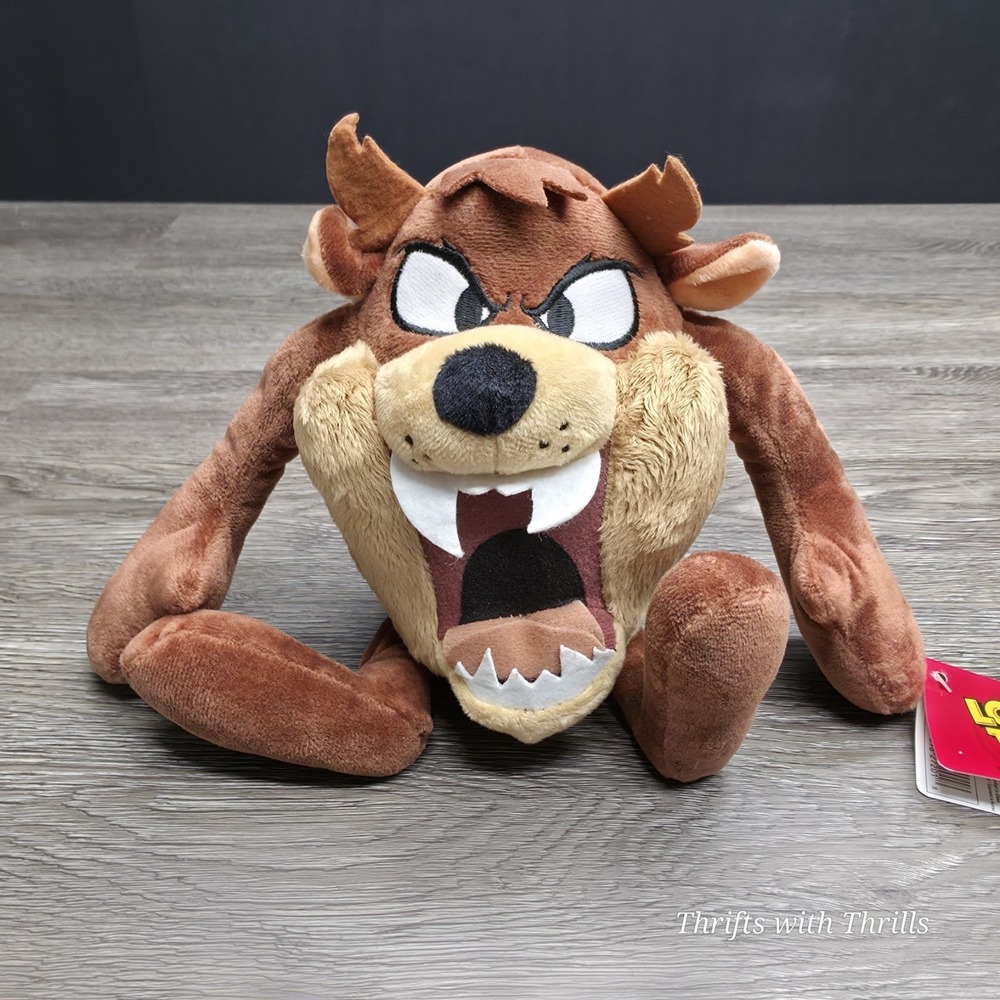 Funko Looney Tunes Tazmanian Devil Collectible Plush 12" - New With Tag - Picture 2 of 16